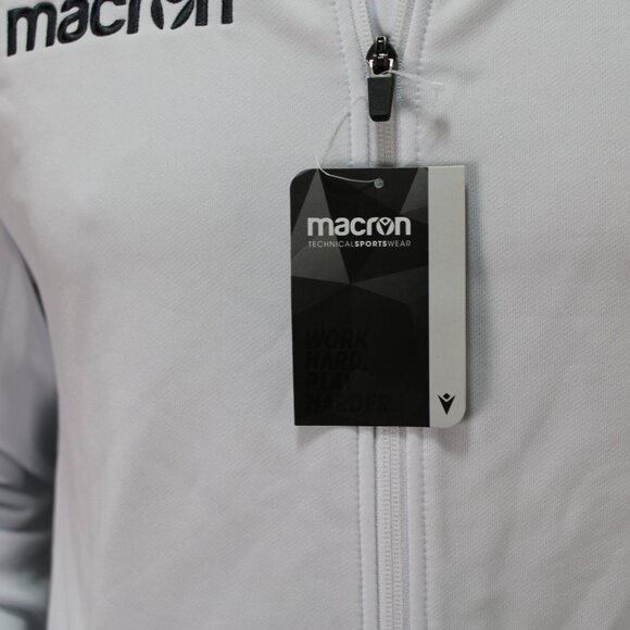 Pacific FC Warm Up Jacket by Macron -  Alternate White Base Colour Men's Medium - Picture 3 of 10